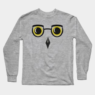 Owl Face Long Sleeve T-Shirt